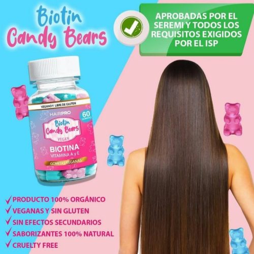 PROMO BIOTINA – Candy bears (3 meses de tratamiento)