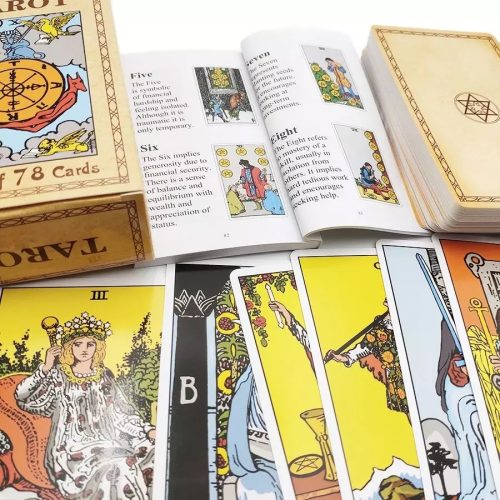 Tarot Rider Waite Clásico (edición en inglés + instructivo full color)